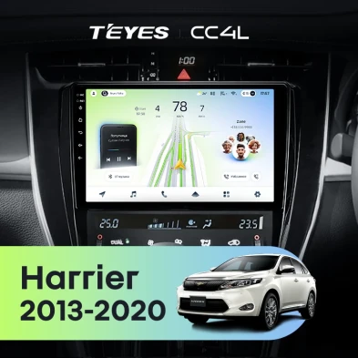 Штатная магнитола Teyes CC4L 6/64 Toyota Harrier XU60 (2013-2020) F1