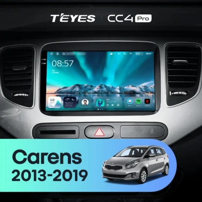 Штатная магнитола Teyes CC4 Pro 12/256 Kia Carens RP 3 (2013-2019)