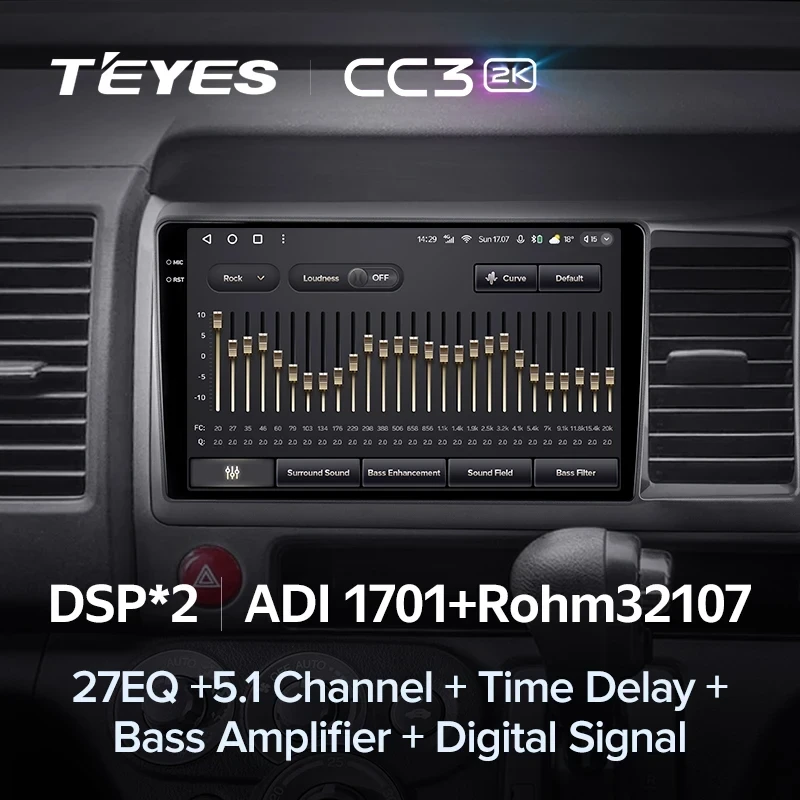 Штатная магнитола Teyes CC3 2K 6/128 Honda Crossroad (2007-2010) Правый руль