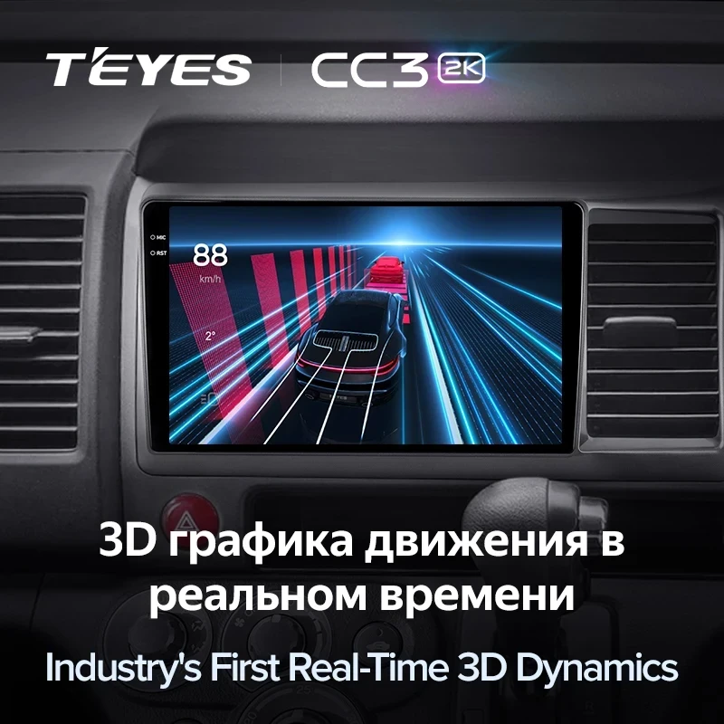 Штатная магнитола Teyes CC3 2K 6/128 Honda Crossroad (2007-2010) Правый руль