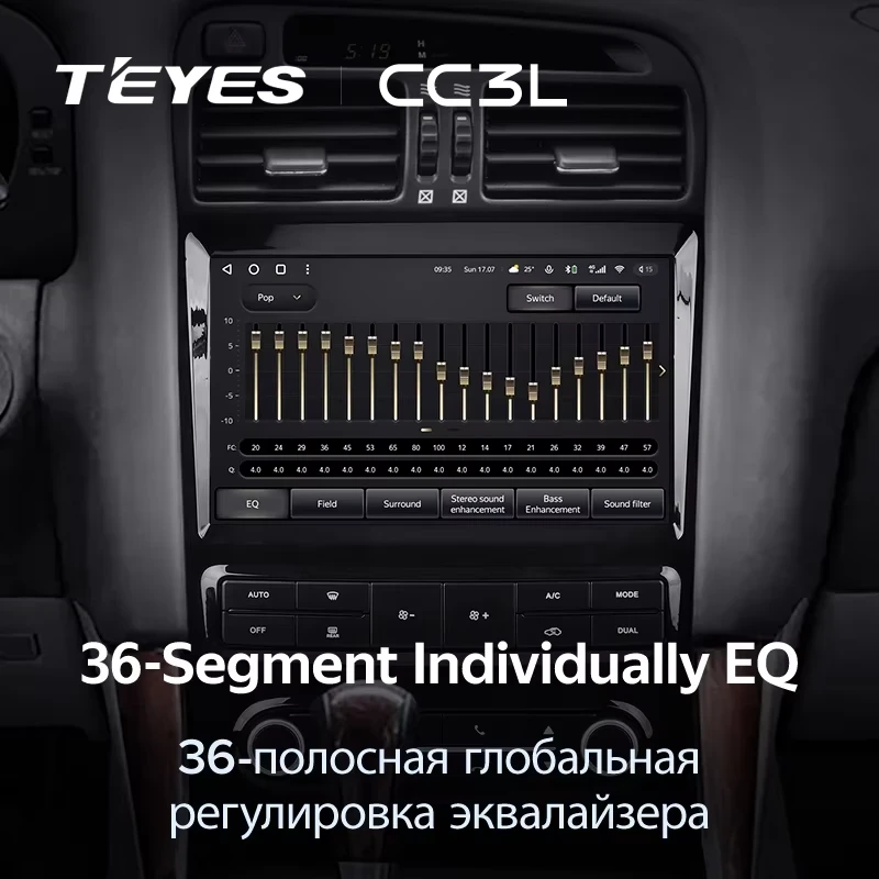 Штатная магнитола Teyes CC3L 4/32 Lexus GS300 2 S160 (1997-2004) Тип-B