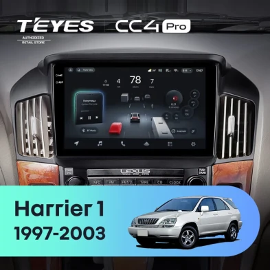 Штатная магнитола Teyes CC4 Pro 12/256 Toyota Harrier 1 (XU10) (1997-2003) F1