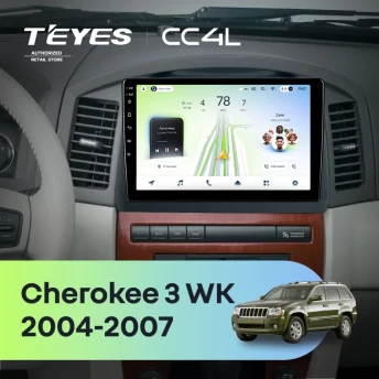 Штатная магнитола Teyes CC4L 6/64 Jeep Grand Cherokee 3 WK (2004-2007) F2