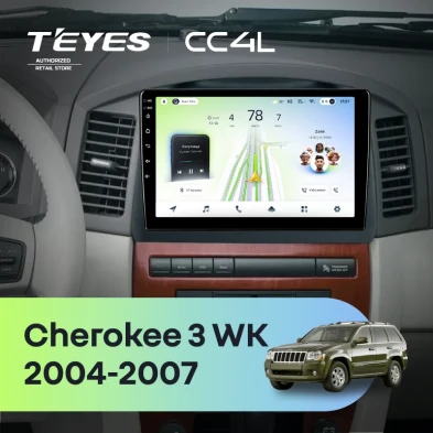 Штатная магнитола Teyes CC4L 6/64 Jeep Grand Cherokee 3 WK (2004-2007) F2