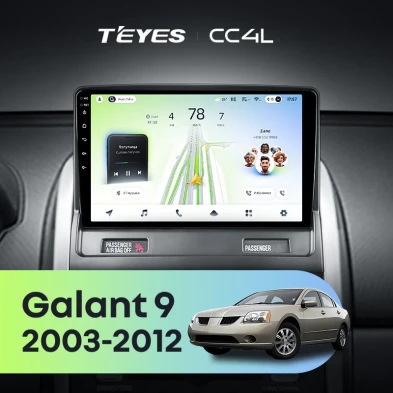 Штатная магнитола Teyes CC4L 6/64 Mitsubishi Galant 9 (2003-2012)