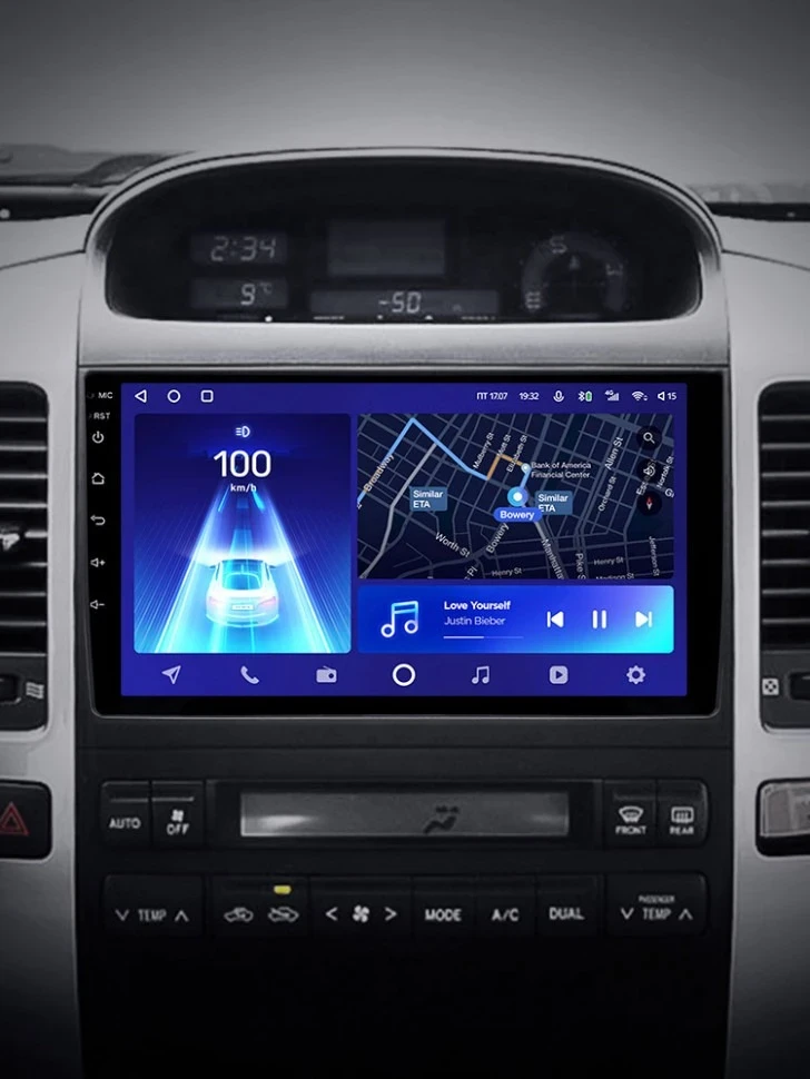 Штатная магнитола Teyes CC2 Plus 4/64 Toyota Land Cruiser Prado J120 (2002-2009) F1 Тип-A