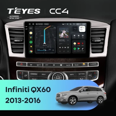 Штатная магнитола Teyes CC4 6/64 Infiniti QX60 (2013-2016)