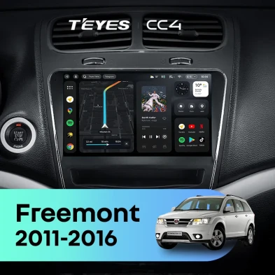 Штатная магнитола Teyes CC4 6/64 Fiat Freemont (2011-2016)