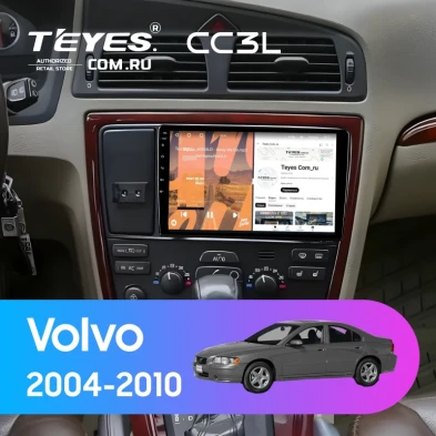 Штатная магнитола Teyes CC3L 4/64 Volvo S60 (2004-2010)