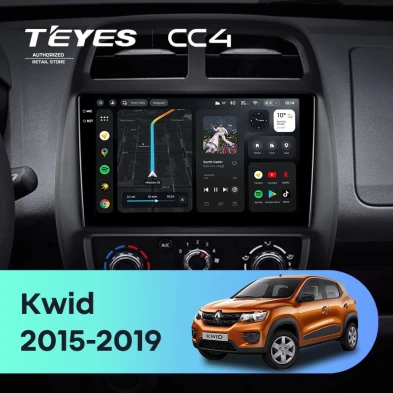 Штатная магнитола Teyes CC4 6/64 Renault KWID (2015-2019)