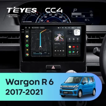 Штатная магнитола Teyes CC4 8/128 Suzuki Wagon R VI (2017-2021)