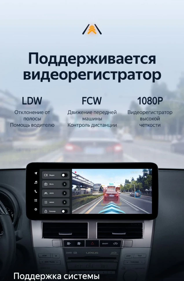 Штатная магнитола Teyes LUX ONE 6/128 Toyota Harrier XU30 (2003-2013) Тип-B