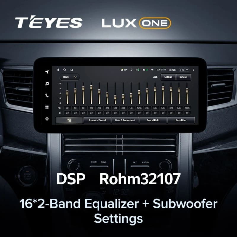 Штатная магнитола Teyes LUX ONE 6/128 Toyota Alphard 2 H20 (2008-2014) Тип-B