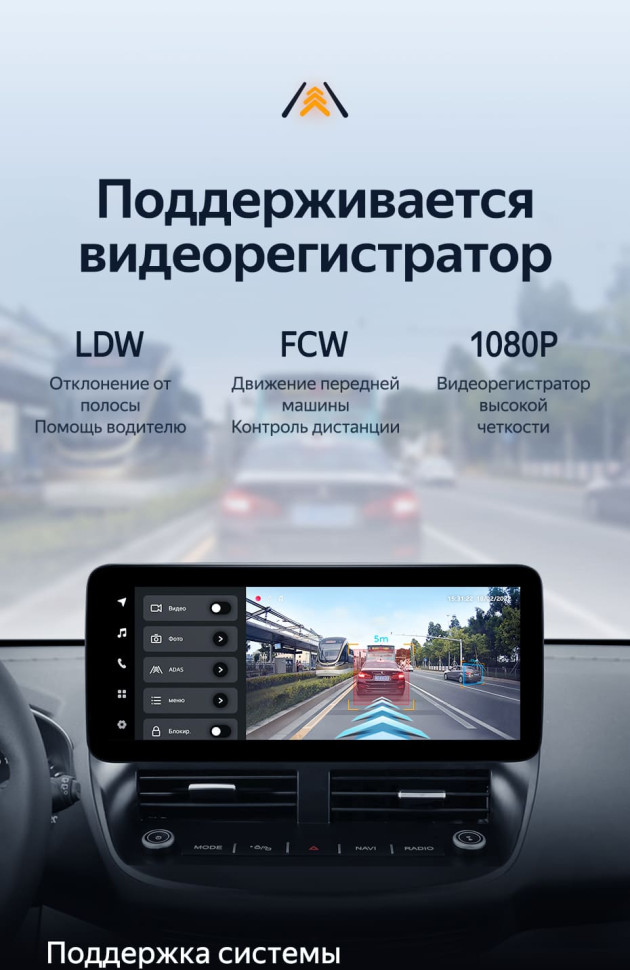 Штатная магнитола Teyes LUX ONE 4/64 Ford Escape 3 (2012-2019)