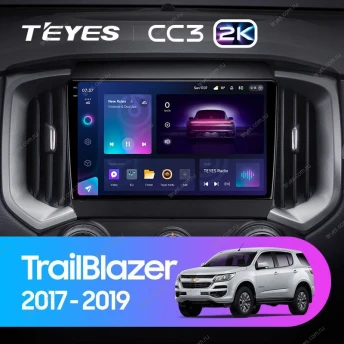 Штатная магнитола Teyes CC3 2K 360 6/128 Chevrolet TrailBlazer (2017-2019)