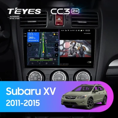 Штатная магнитола Teyes CC3 2K 4/64 Subaru XV (2011-2015) Тип-B