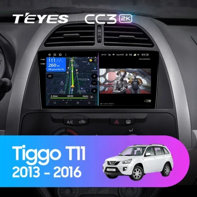 Штатная магнитола Teyes CC3 2K 6/128 Chery Tiggo T11 FL (2013-2016)
