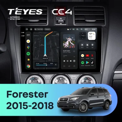 Штатная магнитола Teyes CC4 8/128 Subaru Forester SJ (2015-2018)