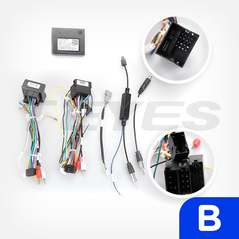 Переходная рамка Peugeot Boxer 2 / Citroen Jumper 2 (2011-2022) (0 Din) Тип-B (9")