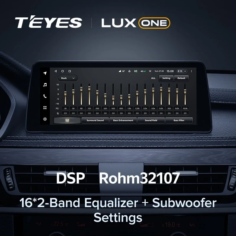Штатная магнитола Teyes LUX ONE 6/128 BMW X6 F16 (NBT) (2013-2020)