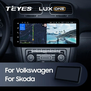 Штатная магнитола Teyes LUX ONE 360 6/128 Volkswagen Golf 8 (2008-2016)