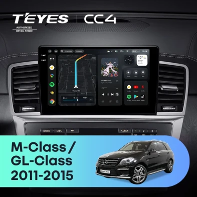 Штатная магнитола Teyes CC4 8/128 Mercedes-Benz GL-Class 2 X166 (NTG 4.5) (2011-2015)