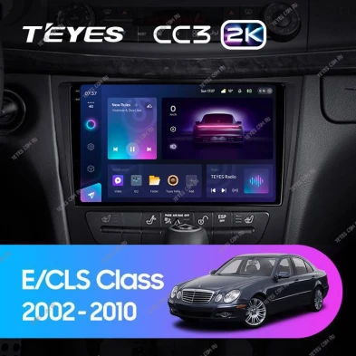 Штатная магнитола Teyes CC3 2K 360 6/128 Mercedes-Benz E-Class S211 W211 CLS-Class C219 (2002-2010)