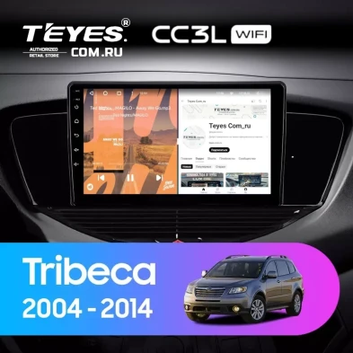 Штатная магнитола Teyes CC3L WiFi 2/32 Subaru Tribeca WX W10 (2004-2014)