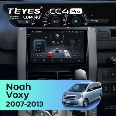 Штатная магнитола Teyes CC4 Pro 12/256 Toyota Voxy (2007-2013)