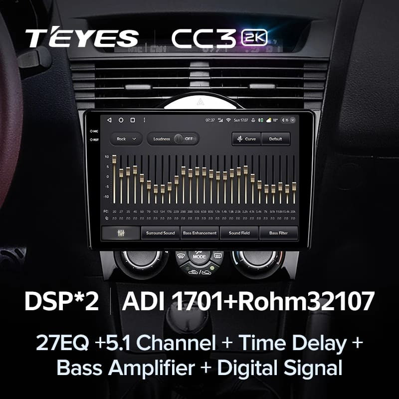 Штатная магнитола Teyes CC3 2K 6/128 Mazda RX-8 SE (2003-2008)