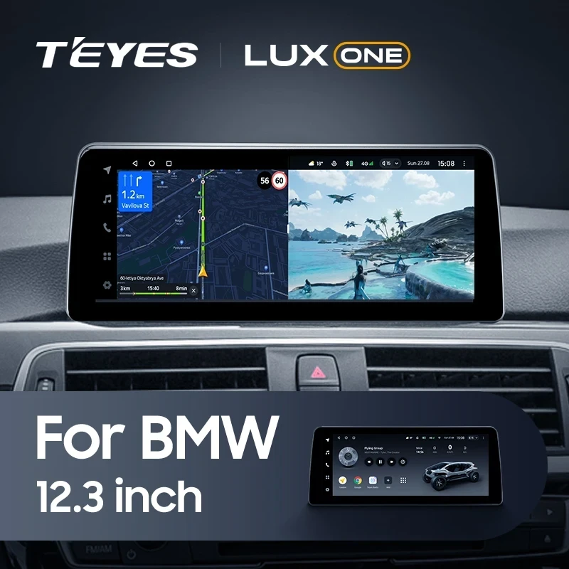 Штатная магнитола Teyes LUX ONE 360 6/128 BMW 3-Series 5 E90 E92 E93 E91 (CCC) (2004-2013) Universal