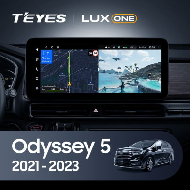 Штатная магнитола Teyes LUX ONE 4/64 Honda Odyssey 5 (2021-2023)