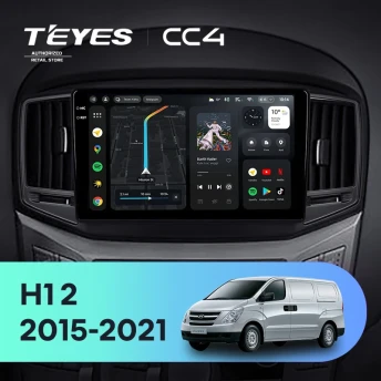 Штатная магнитола Teyes CC4 6/64 Hyundai H1 2 (2015-2021) F2