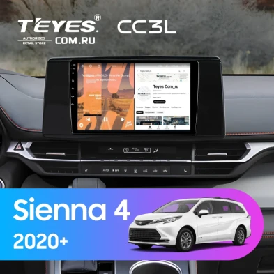 Штатная магнитола Teyes CC3L 4/32 Toyota Sienna 4 (2020-2026)