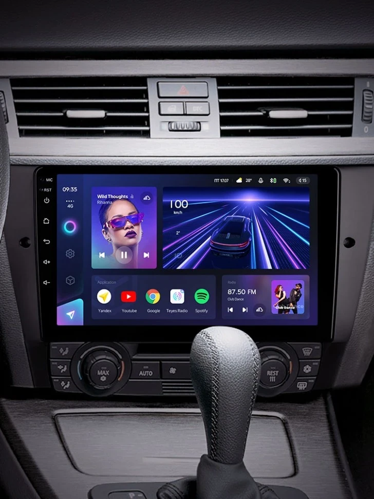 Штатная магнитола Teyes CC3 4/32 BMW 3 серия E90 E91 E92 E93 (2005-2013)