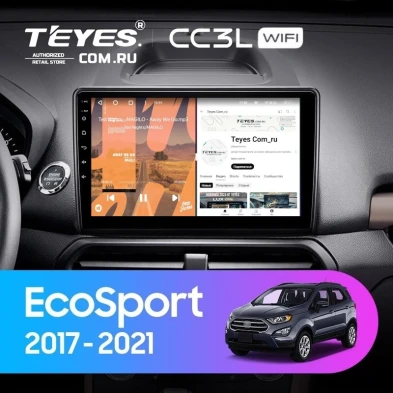 Штатная магнитола Teyes CC3L WiFi 2/32 Ford EcoSport (2017-2021)