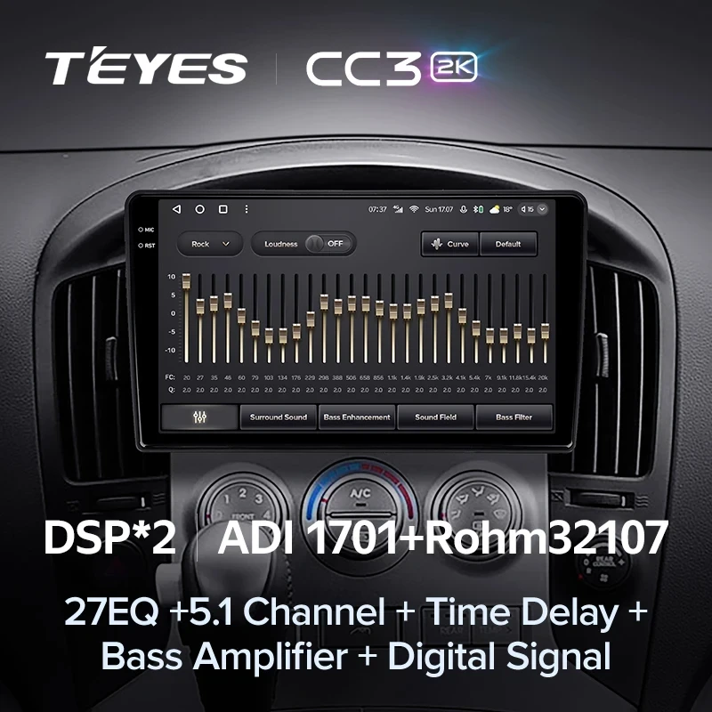 Штатная магнитола Teyes CC3 2K 6/128 Hyundai H1 TQ (2007-2015) F3