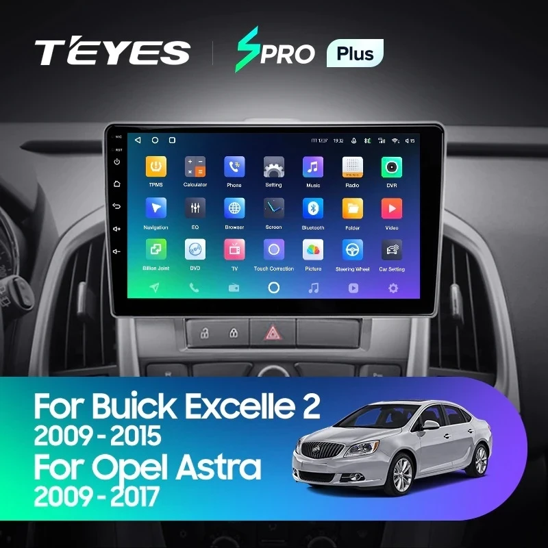 Штатная магнитола Teyes SPRO Plus 4/32 Opel Astra J (2009-2017)