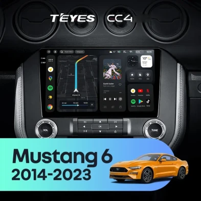 Штатная магнитола Teyes CC4 6/64 Ford Mustang VI S550 (2014-2023) F1