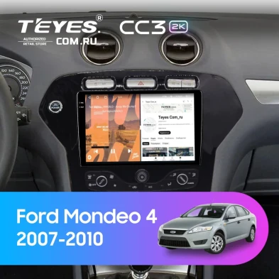 Штатная магнитола Teyes CC3 2K 4/32 Ford Mondeo 4 (2007-2010) F2