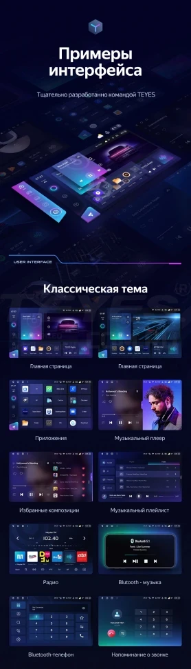 Штатная магнитола Teyes CC3 2K 6/128 Lada Largus 2021+ F1 (13")