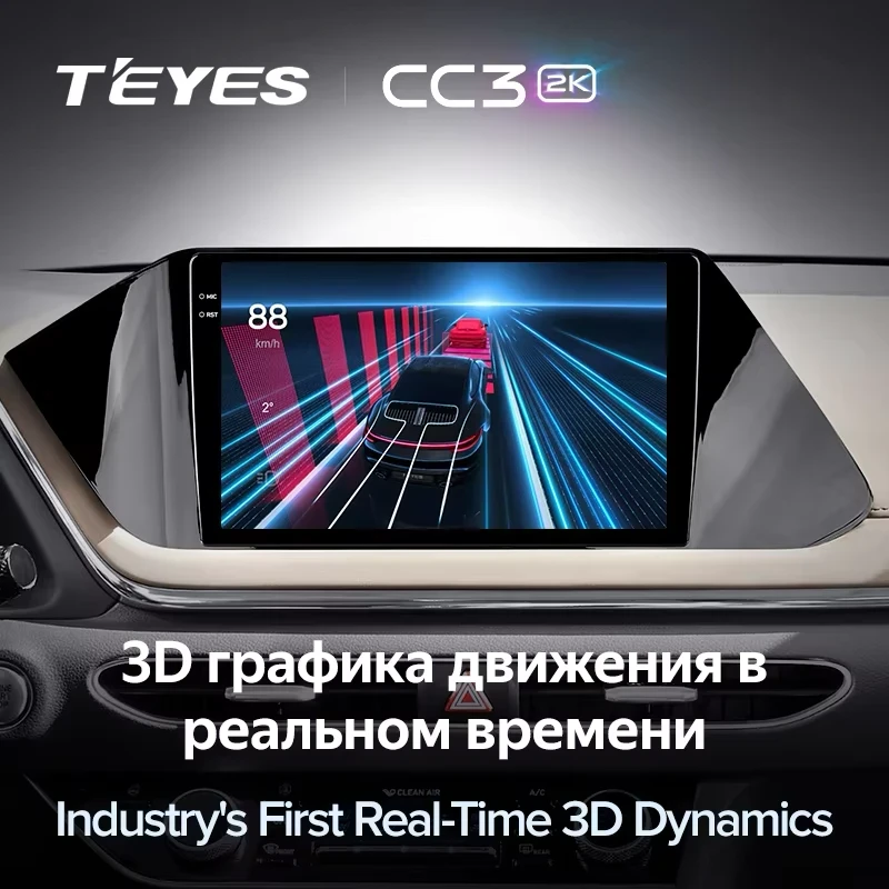 Штатная магнитола Teyes CC3 2K 360 6/128 Hyundai Sonata DN8 (2019-2020) Тип-B