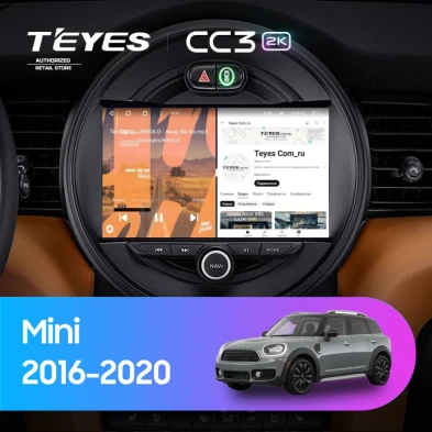 Штатная магнитола Teyes CC3 2K 6/128 Mini Countryman (F60) (2016-2020)